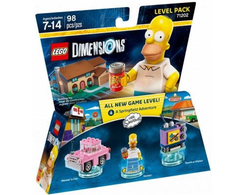 Конструктор LEGO Dimensions Level Pack: Гомер Симпсон Арт. 71202, 98 дет.