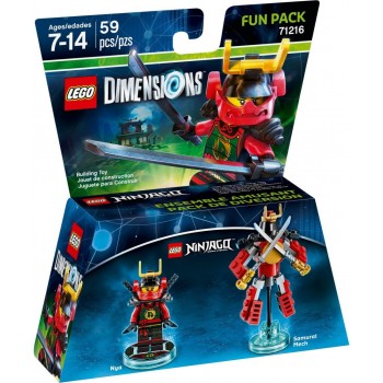 Конструктор LEGO Dimensions Fun Pack: Ниндзяго-Ния Арт. 71216, 59 дет.