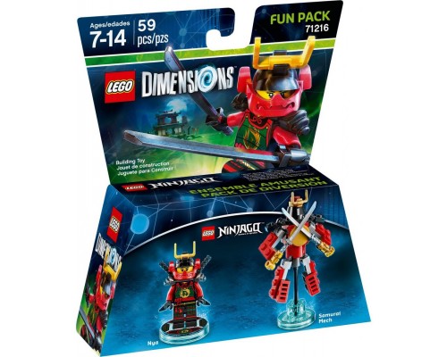 Конструктор LEGO Dimensions Fun Pack: Ниндзяго-Ния Арт. 71216, 59 дет.