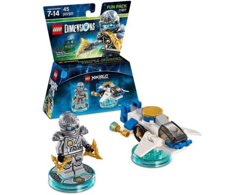 Конструктор LEGO Dimensions Fun Pack: Зейн - Титановый ниндзя Арт. 71217, 45 дет.