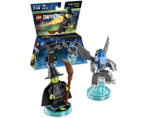 Конструктор LEGO Dimensions Fun Pack. Волшебник страны Оз- Злая Ведьма Арт. 71221, 38 дет.