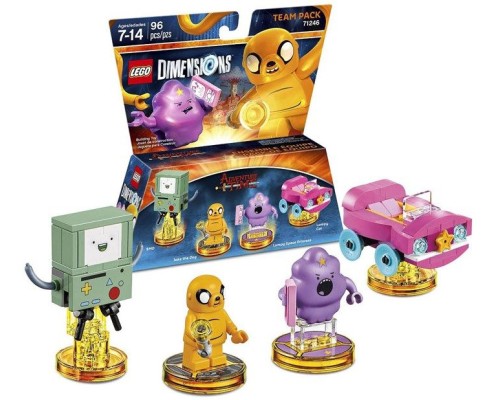 Конструктор LEGO Dimensions Team Pack: Время приключений Арт. 71246, 96 дет.