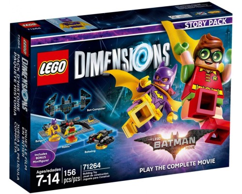 Конструктор LEGO Dimensions Story Pack: Лего Фильм Бэтмен Арт. 71264, 156 дет.
