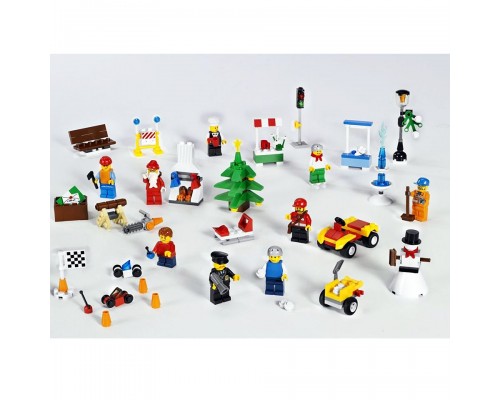Конструктор LEGO City Новогодний календарь Арт. 7687, 257 дет.