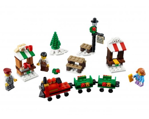 Конструктор LEGO Classic Новогодний поезд Арт. 40262, 169 дет.