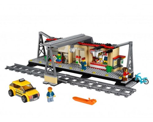 Конструктор LEGO City Железнодорожная станция Арт. 60050, 423 дет.