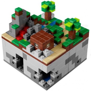 Конструктор LEGO Minecraft Микро мир: Лес Арт. 21102 480 дет.