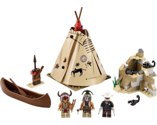 Конструктор LEGO The Lone Ranger Лагерь Команчи Арт. 79107, 161 дет.