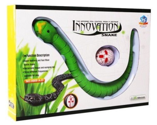 Игрушка Innovation Snake на р/у Зеленая змея Арт. 9909 A-D
