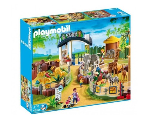 Конструктор Playmobil Большой городской зоопарк, арт.4850, 250 дет.