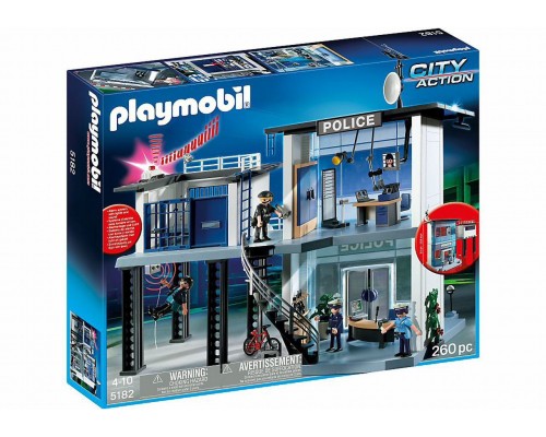 Конструктор Playmobil Большой Полицейский участок, арт.5176, 260 дет.