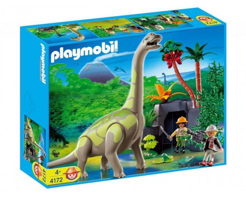 Конструктор Playmobil Брахиозавр Динозавры, арт.4172, 9 дет.