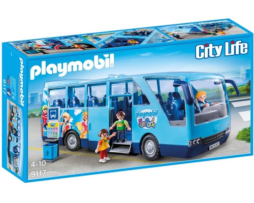 Конструктор Playmobil Городской автобус арт.9117, 10 дет.