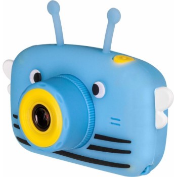 Детский цифровой фотоаппарат Пчелка голубая