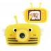 Детский цифровой фотоаппарат Пчелка желтая