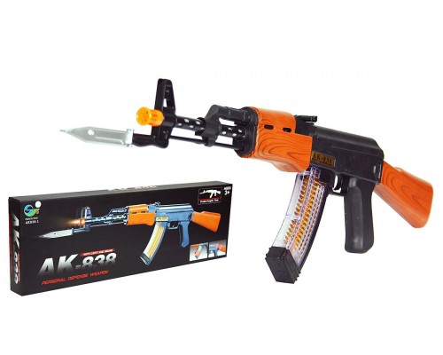 HC-Toys Автомат AK-47 (штык-нож) на батарейках - AK838-1