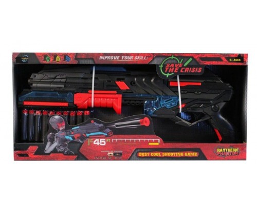 Бластер-винчестер c мягкими пулями (10 шт) Soft Bullet Gun Toy 