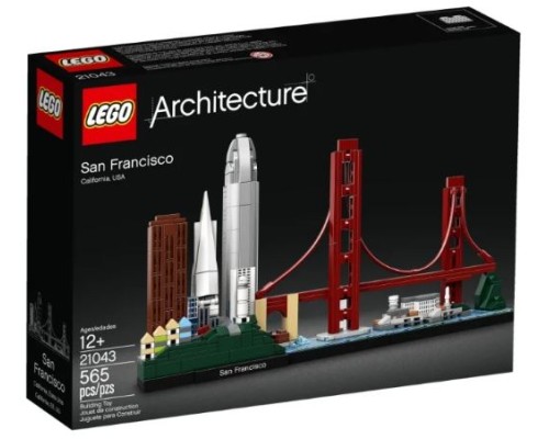 Конструктор Lego Architecture Сан-Франциско Арт. 21043, 565 дет.