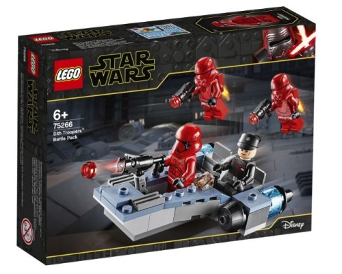 Конструктор LEGO Episode IX Боевой набор: штурмовики ситхов Арт. 75266, 105 дет.