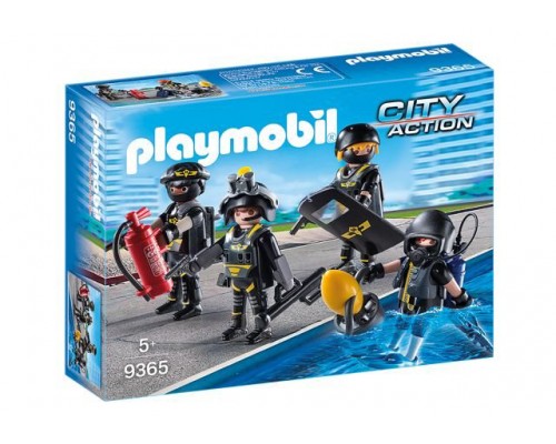 Конструктор Playmobil Отряд спецназа арт. 9365, 38 дет.