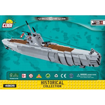 Немецкая подводная лодка U-boot U-48 VII B COBI-4805