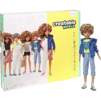 Кукла Creatable World Deluxe Character Kit Customizable Doll dc-220