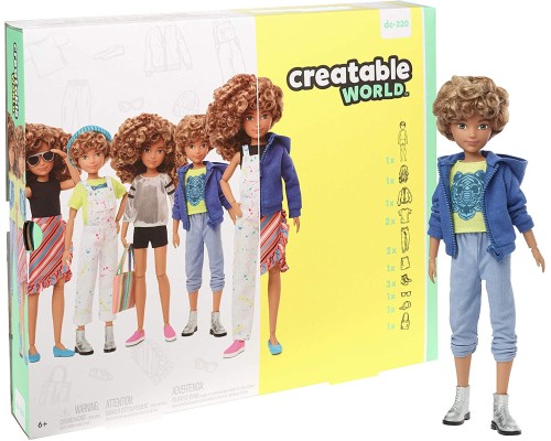 Кукла Creatable World Deluxe Character Kit Customizable Doll dc-220