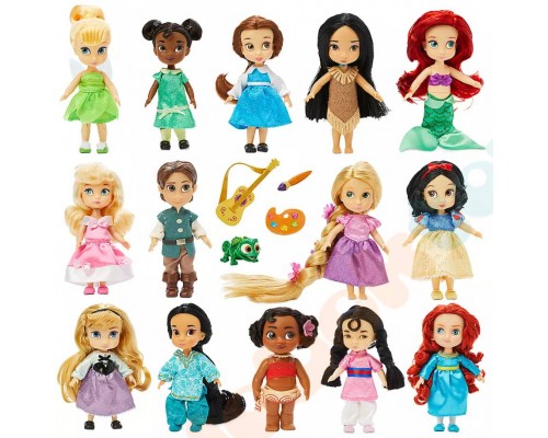 Набор мини-кукол Disney Animators Collection Mini Dolls