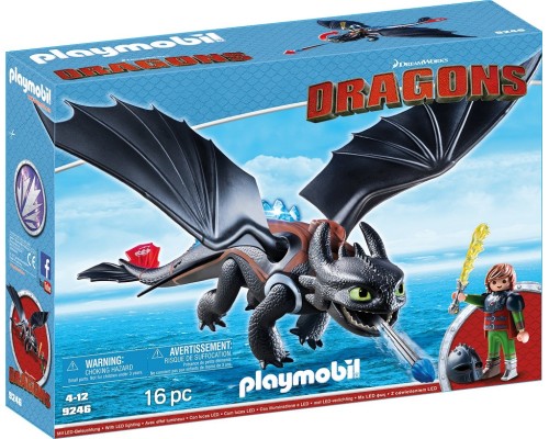 Конструктор Playmobil Ночная Фурия Драконы, арт.9246, 16 дет.