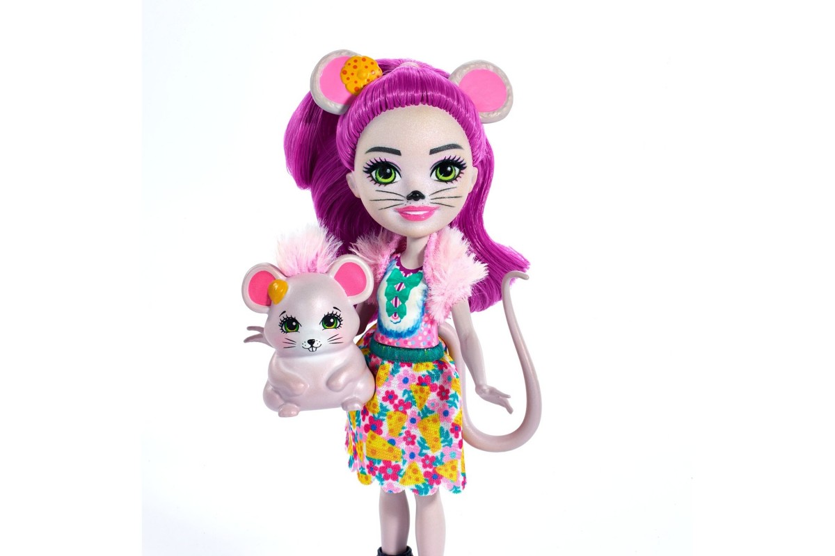 Энчантималс 2018. Кукла с питомцем Enchantimals Mattel fnh22. Энчантималс лемур. Куклы Энчантималс пантера. Энчантималс куклы мышь.