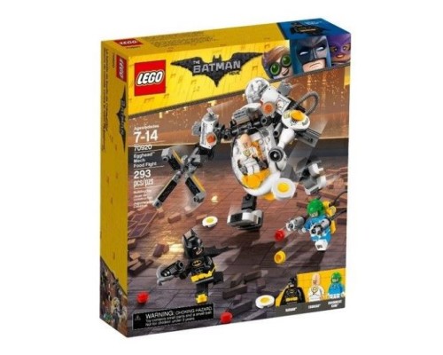 Конструктор LEGO The Batman Movie Бой с роботом Яйцеголового Арт. 70920, 293 дет.