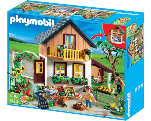 Конструктор Playmobil Дом фермера, арт.5120, 257 дет.