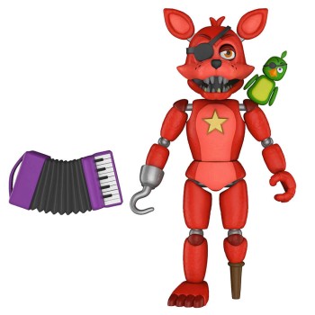 Фигурка Фокси с гармошкой и птичкой / Rockstаr Foxy "Pizza Simulator"