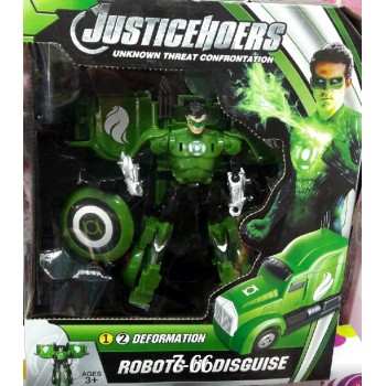 Трансформер - супергерой (зеленый)