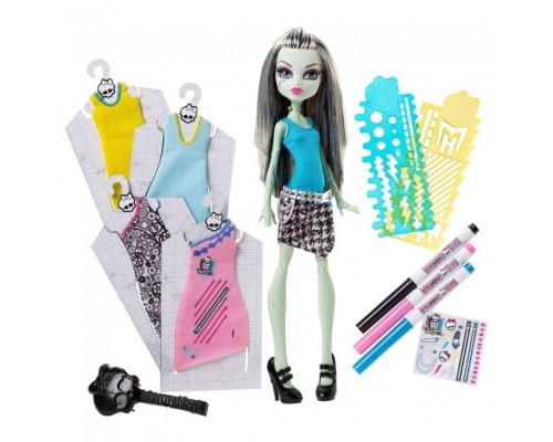 Кукла Mattel Monster High Designer Boo-Tique Frankie Stein