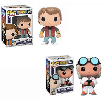 Набор из 2 фигурок Funko Pop Назад в будущее