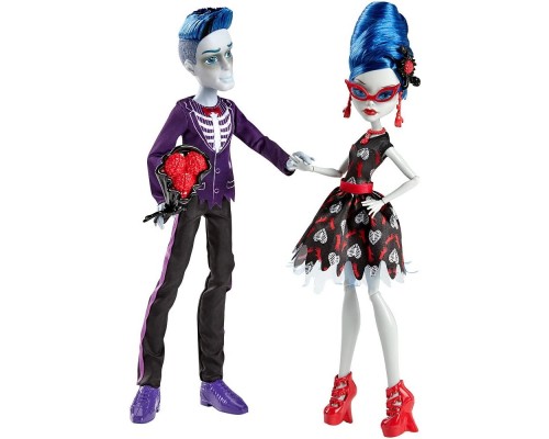 Набор кукол Mattel Monster High Love's Not Dead - 2 Pack: Slo Mo & Ghoulia Yelps