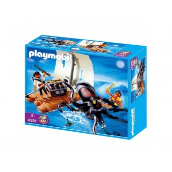 Конструктор Playmobil Пираты: Гигантский спрут, арт.4291, 22 дет.