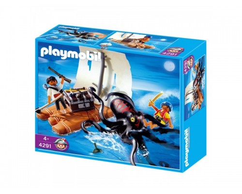 Конструктор Playmobil Пираты: Гигантский спрут, арт.4291, 22 дет.