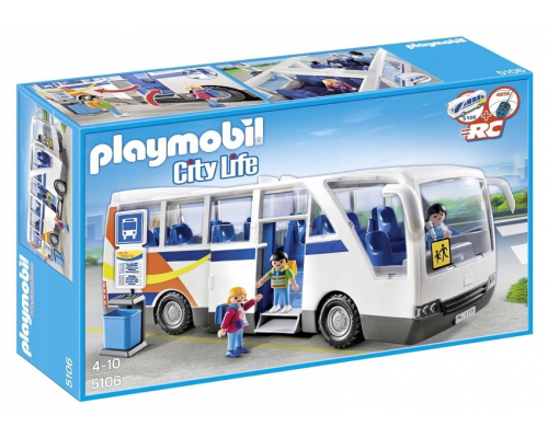 Конструктор Playmobil Городской автобус, арт.5106, 37 дет.
