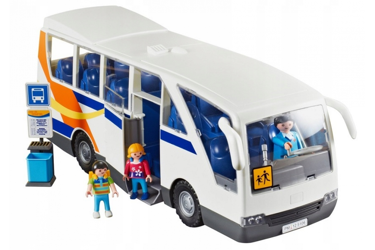 Плеймобиль автобус. Playmobil City Life 70199. Playmobil школьный автобус. Playmobil 5940 School Bus.