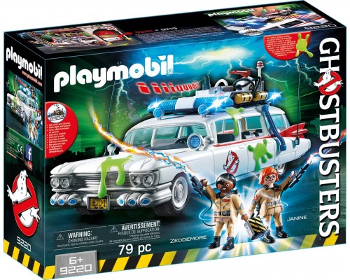Конструктор Playmobil Охотники за привидениями Экто-1, арт.9220, 79 дет.