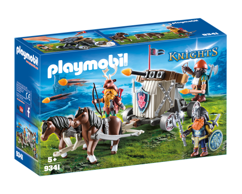 Конструктор Playmobil Конная баллиста гномов, арт.9341, 55 дет.