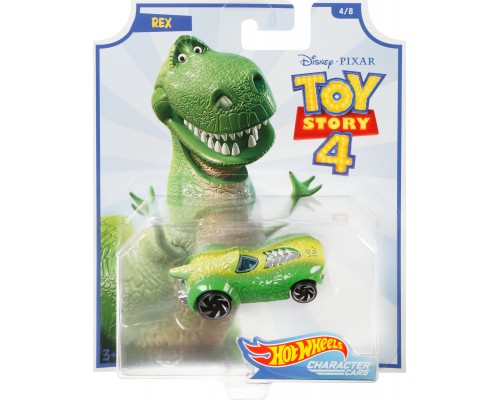 Hot Wheels Машина Toy Story Rex 4/8