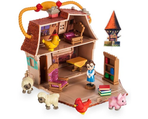 Набор Disney Animators Collection Littles Belle Micro Doll Play Set 