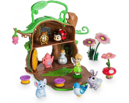 Набор Disney Animators Collection Littles Tinker Bell Micro Doll Play Set