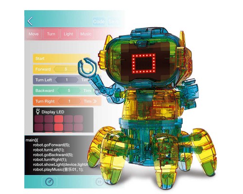 Интеллектуальный робот индукционный DIY собирает твой умный робот