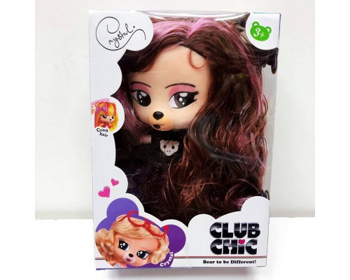 Кукла медвежонок Club Chic с коричневыми волосами