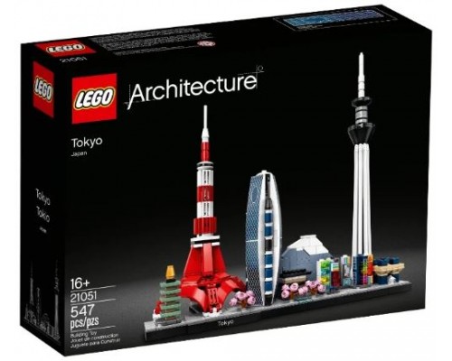  Конструктор Lego Architecture Токио Арт. 21051, 547 дет.