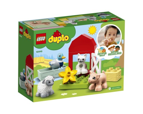 Конструктор Lego Duplo Уход за животными на ферме, арт. 10949, 11 дет.